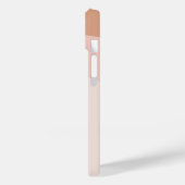 Voeg Initiaal Monogram Modern Minimalist toe Case-Mate iPhone Case (Achterkant / Links)