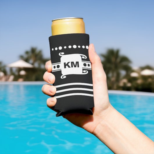 Voeg initialen stippen strepen toe ontspant zwart- (Insitu Zwembad)