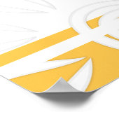 Voeg je aangepaste prijsopgave toe aan strips en b poster (Hoek)