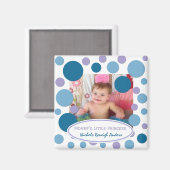 Voeg je Afbeelding toe: Zee Bubbles Framed Magnet Magneet (Voorkant / Achterkant)