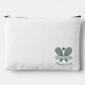 Voeg je clubnaam Tennis Iconen Groen toe Etui (Voorkant)