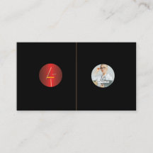 Voeg je Custom logo afbeelding circle zwart toe