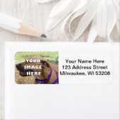 Voeg je dier toe! Adreslabels Etiket (Insitu)