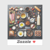 Voeg je eigen aangepaste "Custom-cut Vinyl Sticker (Vel)