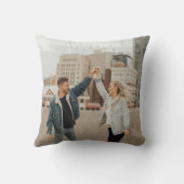 Voeg Je Eigen Aangepaste Foto Kussen Toe (Achterkant)