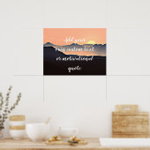 Voeg je eigen aangepaste tekst of Motivatie prijso Poster (Keuken)