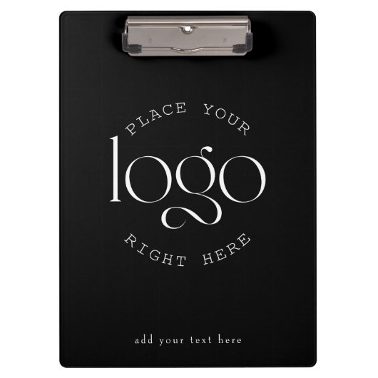 Voeg je eigen aangepaste zakelijke Logo Modern Bla Klembord (Voorkant)