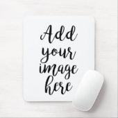 Voeg je eigen Afbeelding aanpasbare mousepad toe Muismat (Met muis)