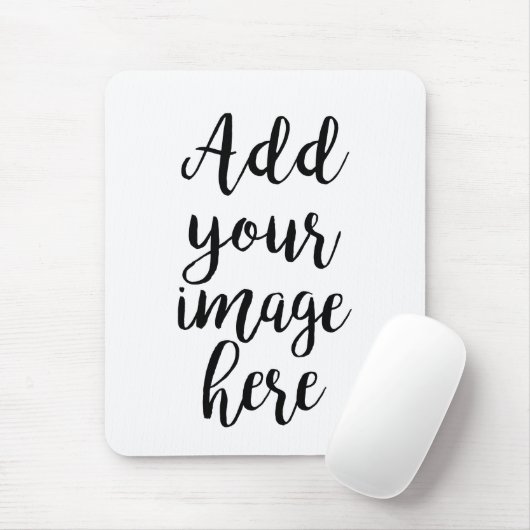 Voeg je eigen Afbeelding aanpasbare mousepad toe Muismat (Met muis)