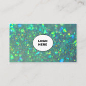 Voeg je eigen afbeelding opaal Visitekaartje toe (Voorkant)