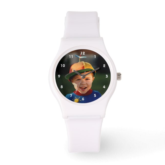 Voeg je eigen Afbeelding Precious Personaliseer Horloge (Voorkant)