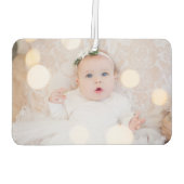 Voeg je eigen Baby Photo Auto toe Luchtverfrisser (Achterkant)