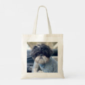 Voeg je eigen Custom Photo Animal Dog Simple Tote Bag (Achterkant)