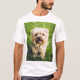 Voeg je eigen foto aan aangepaste T-shirt toe