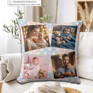 Voeg je eigen foto Familie toe Kussen