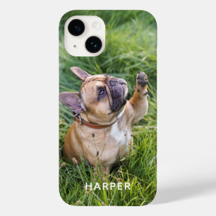 Voeg Je Eigen Foto Huisdier Hond Gepersonaliseerde Case-Mate iPhone 14 Hoesje