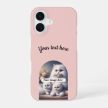 Voeg Je Eigen Foto & Tekst Toe iPhone Hoesje Slank