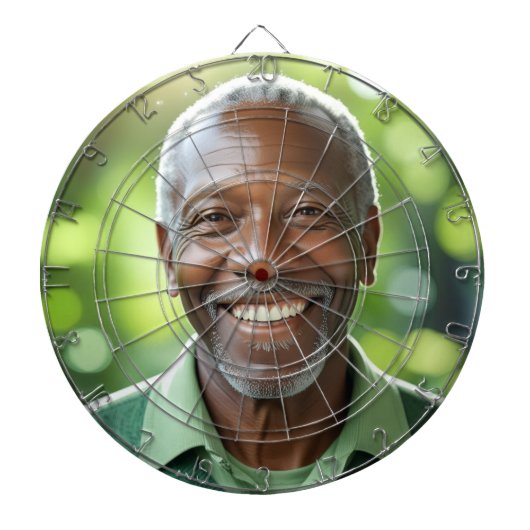 Voeg je eigen foto toe dartbord (Voorkant)