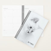 Voeg je eigen foto toe Kat Gepersonaliseerde naam Planner (Display)