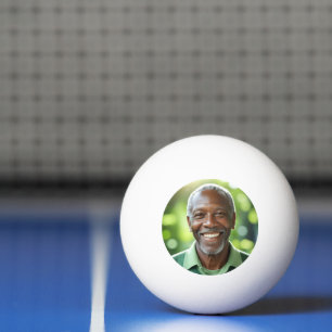Voeg je eigen foto toe pingpongballen