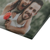 "Voeg je eigen foto toe" Snijplank (Hoek)