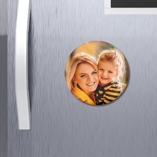 Voeg je eigen fotosjabloon toe magneet