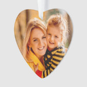 Voeg je eigen fotosjabloon toe ornament (voorkant)