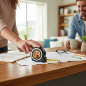 Voeg je eigen fotosjabloon toe rolmaat