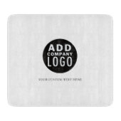 Voeg je eigen Logo aangepaste tekst toe | Snijplank (Voorkant)