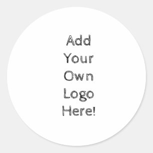 Voeg je eigen logo toe; custom sticker
