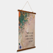 Voeg je eigen offerte  Bloemen Poster Hangend Wandkleed (Gebogen)