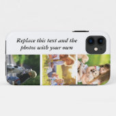 Voeg je eigen tekst en foto's toe Case-Mate iPhone case (Achterkant (horizontaal))