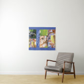 Voeg je eigen tekst en foto's toe wandkleed (In Situ (horizontaal))