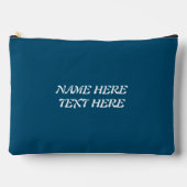 VOEG JE EIGEN TEKST MAKE-UP TAS TOE (Voorkant)