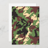 VOEG JE EIGEN TEKST Toe Camo Menu (Voorkant / Achterkant)