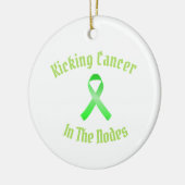 voeg je foto toe aan dit schopende ornament kanker (Links)