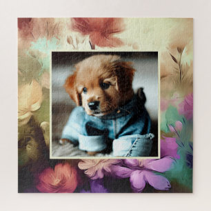 Voeg je foto toe Bloemenpuzzel Legpuzzel