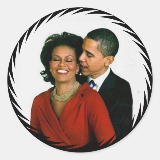 VOEG JE FOTO TOE - -STICKER RONDE STICKER (Voorkant)