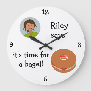 Voeg je foto toe: 'Tijd voor een bagel' Grote Klok