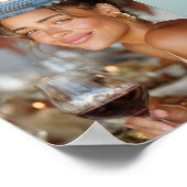 Voeg je foto visie bord custom poster toe (Hoek)