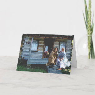 voeg je foto's toe hbvm Pioneer Women Wenskaart Kaart