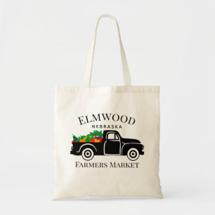 Voeg je Hometown toe Boerderij Pickup Farmers Ma Tote Bag