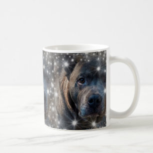 Voeg je huisdier foto toe / Pitbull hond Koffiemok