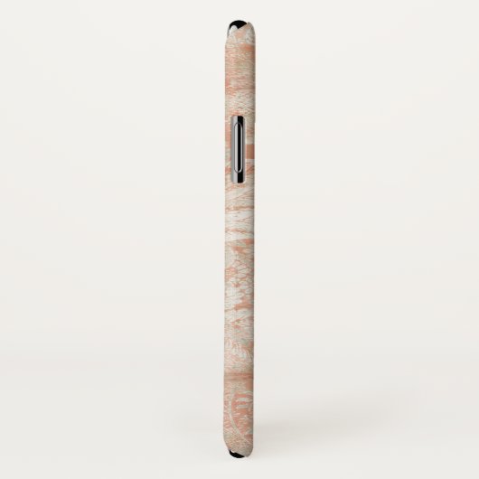 Voeg je Initialen toe | Garnet Weft Case-Mate iPhone Case (Achterkant / rechts)