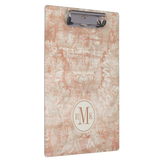 Voeg je Initialen toe | Garnet Weft Klembord (Rechts)