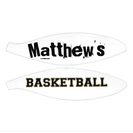 Voeg je kindernaam toe - Aangepaste Mini Basketbal (Panelen)