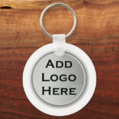 Voeg je Logo bedrijfscadeau toe Sleutelhanger (Voorkant)