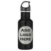 Voeg je Logo bedrijfscadeau toe Waterfles (Voorkant)