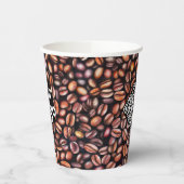 Voeg je Logo- en QR-code toe Papieren Bekers (Links)