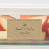 Voeg je Logo grijs grenskraftproduct toe Labels (Aangebracht)